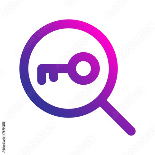keyword gradient icon