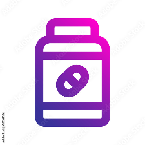 supplement gradient icon