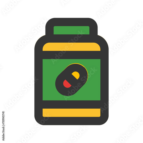 supplement line color icon