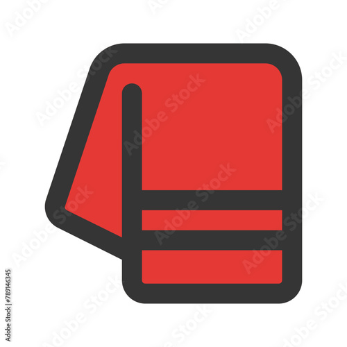 towel line color icon