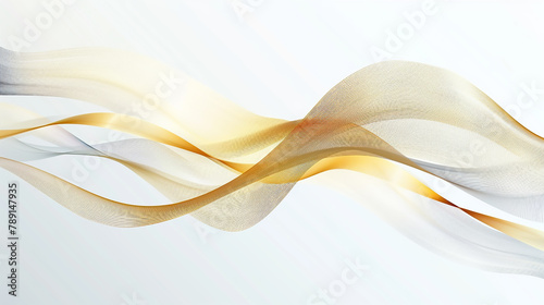 Abstract gold background and square and dynamic waves modern background.