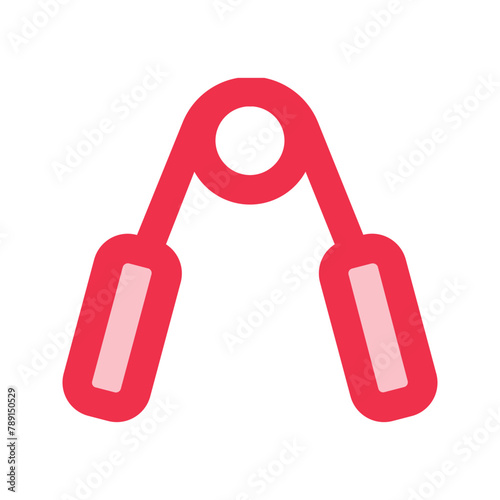 handgrip outline fill icon