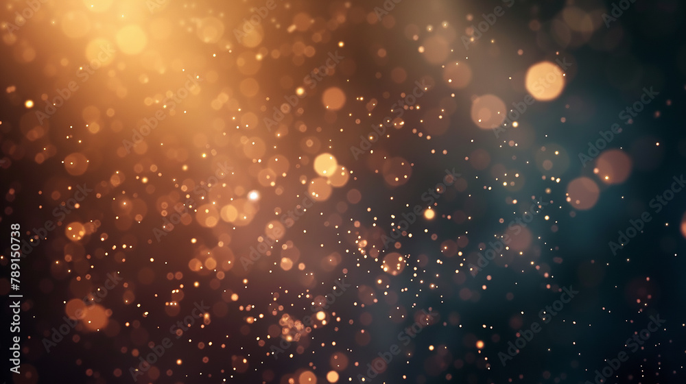 glitter vintage lights background. gold focused colorful light bokes. Beautiful abstract shiny light and glitter background - obrazy, fototapety, plakaty 