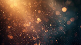 glitter vintage lights background. gold focused colorful light bokes. Beautiful abstract shiny light and glitter background