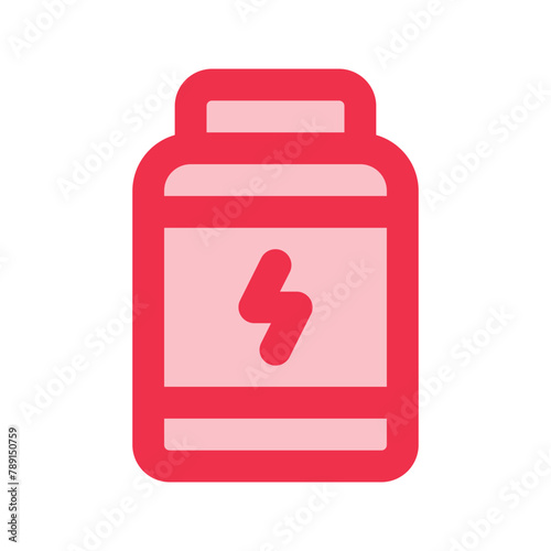 whey protein outline fill icon