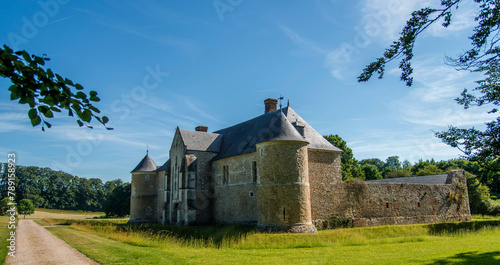 Château du Catel à Écretteville-les-Baons, Normandie, France photo