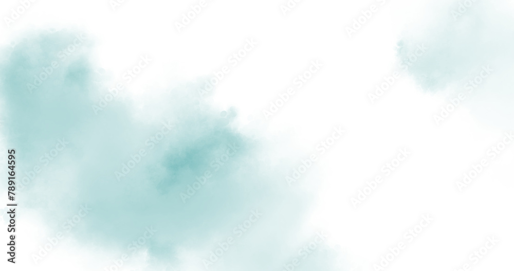 Obraz premium abstract green watercolor background