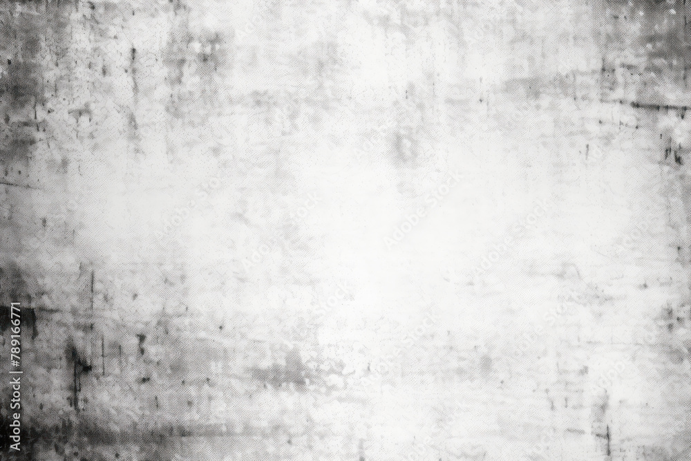 Abstract grunge texture background. Black and white old paper with grainy texture for design