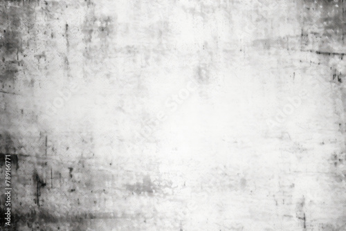 Abstract grunge texture background. Black and white old paper with grainy texture for design