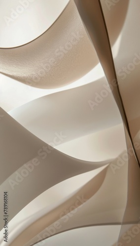 Close-Up of Wall With Circular Design