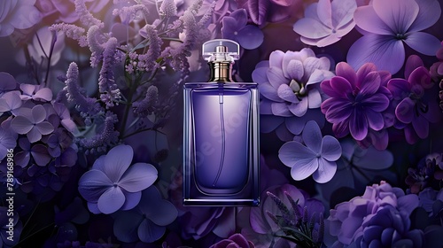 Classic and Sophisticated Perfume Bottle Photography