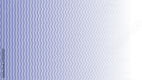 Blue zig zag pattern background vector image for backdrop or fabric style