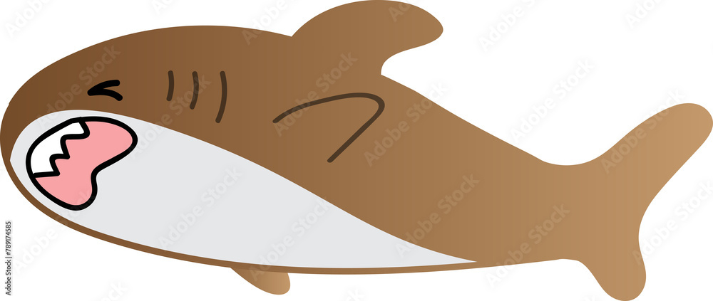 cute shark cartoon art, sea animal cute shark cartoon art, sea animal