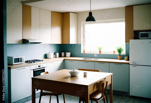 Wallpaper Mural Elegant kitchen design with modern, elegant furniture
 Torontodigital.ca