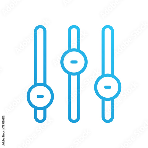Music Adjuster vector icon