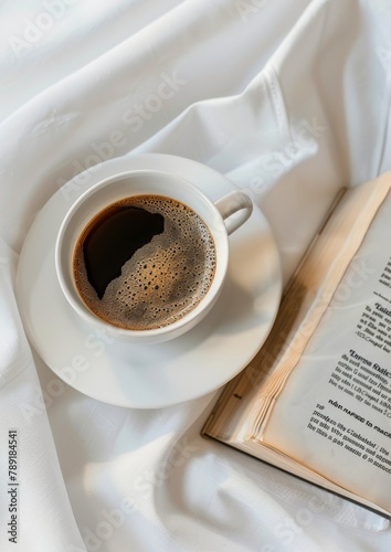 A Cup of Coffee on a Saucer