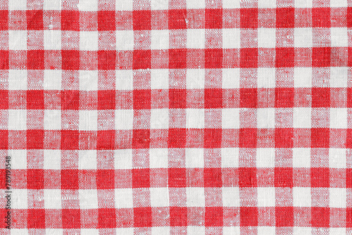 Print Scottish Square Cloth. Gingham Pattern Tartan Checked Plaids. Pastel Backgrounds For Tablecloths, Dresses, Skirts, Napkins, Textile Design. Breakfast Natural Linen Country Plaid Tartan Kitchen