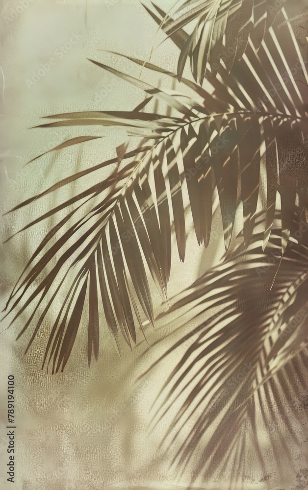Obraz premium Palm Tree Against Sky Background