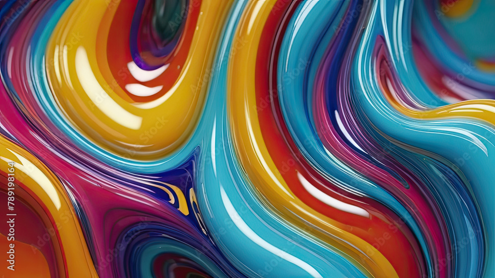 Abstract 3D fluid vibrant colorfull wallpaper Abstract 3D fluid vibrant colorfull wallpaper