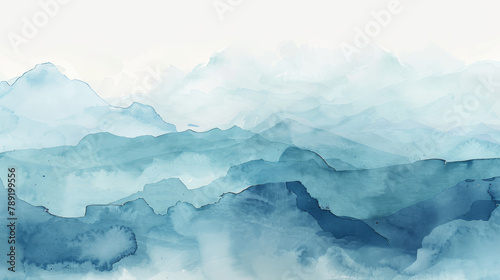 Marina watercolor background