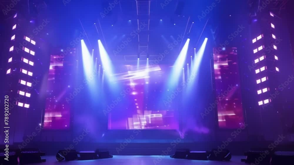a stadiumstyle stage with towering screens and pyrotechnics transforming any concert into a highenergy spectacle. .