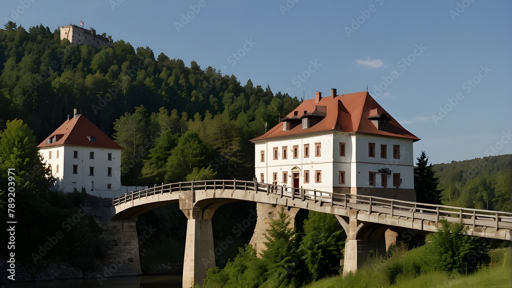 castle on the lake