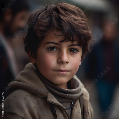 A Little Boy's Odyssey Through the Quaint Alleys of a City © Kamran Akhtar