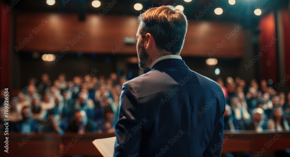 Inexperience and Fear: Stressed Speaker Struggles with Public Speaking in Business Conference Inexperience and Fear: Stressed Speaker Struggles with Public Speaking in Business Conference