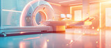 Advanced MRI or CT scan medical diagnosis machine