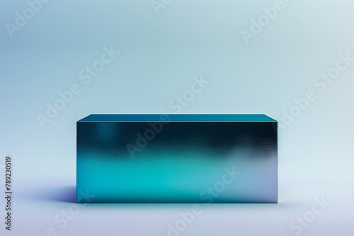 Wallpaper Mural 3D metal box in digital technology style Torontodigital.ca