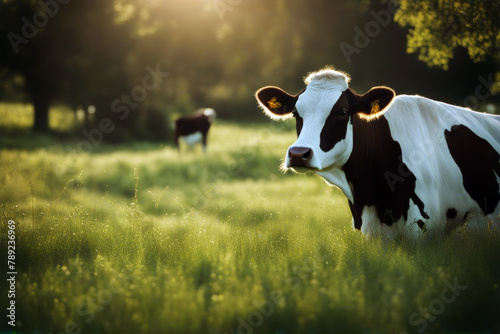 field grassy cow scenic cattle farming breeding food summer farmland rind grass udder brown curious flock snout countryside agricultural farm look green