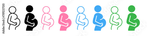 Maternal Health Complication Icon for Pregnancy-Related Conditions