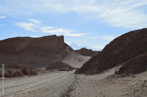Estrada pelo deserto
