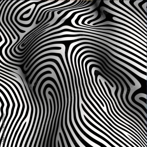 Black and white zebra pattern. Abstract background. Vector illustration.