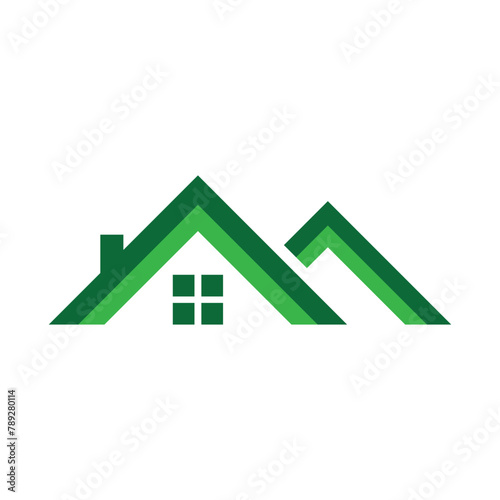 Simple Home Vector Logo Design