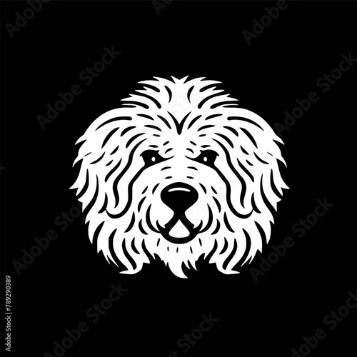 Bichon Frise | Minimalist and Simple Silhouette - Vector illustration photo