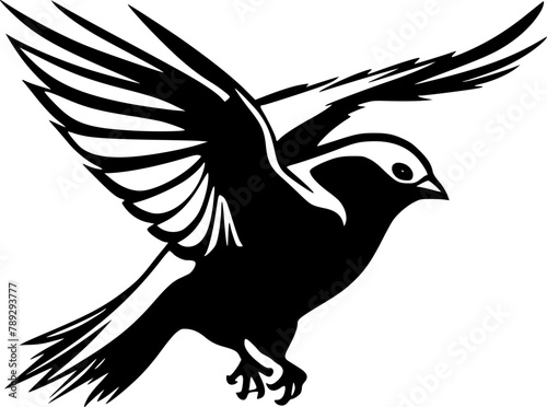 Pigeon | Minimalist and Simple Silhouette - Vector illustration