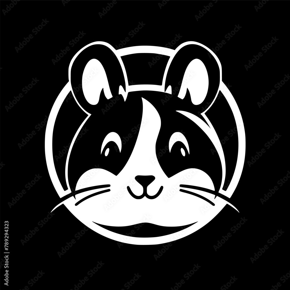 Hamster | Minimalist and Simple Silhouette - Vector illustration Hamster | Minimalist and Simple Silhouette - Vector illustration