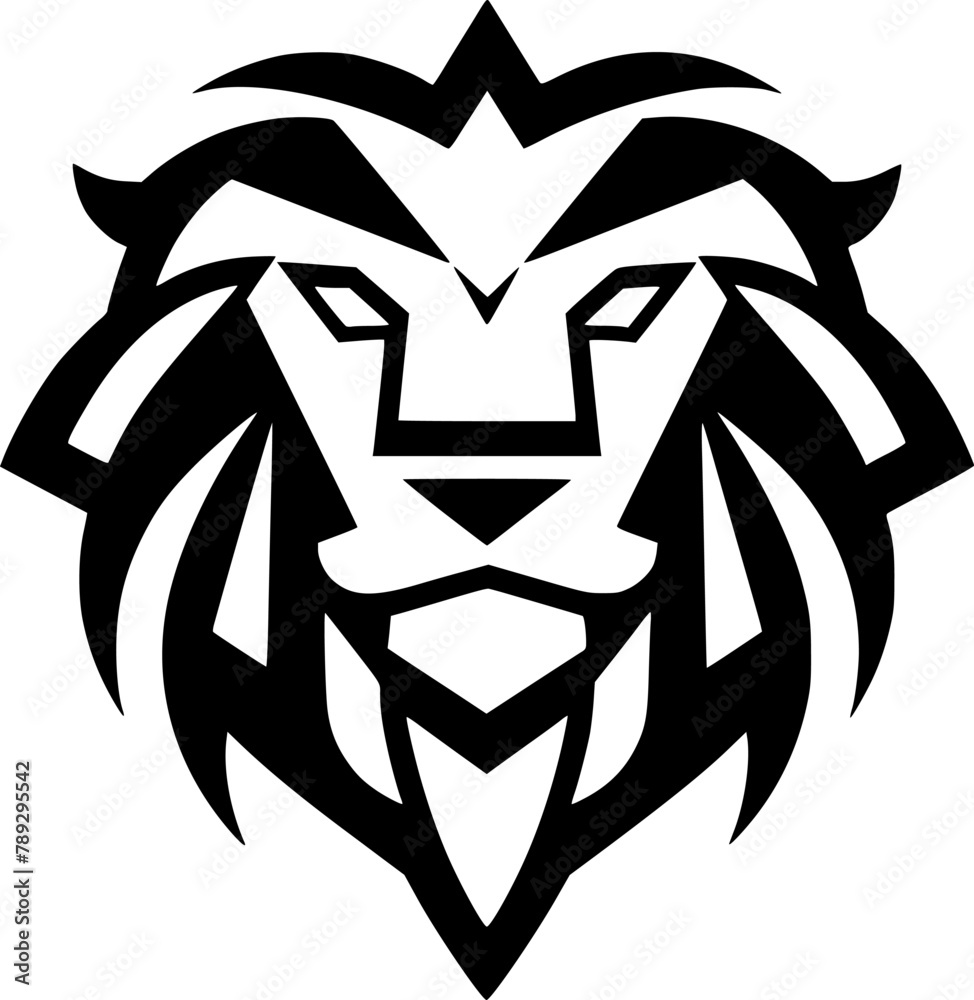 Lion | Minimalist and Simple Silhouette - Vector illustration Lion | Minimalist and Simple Silhouette - Vector illustration