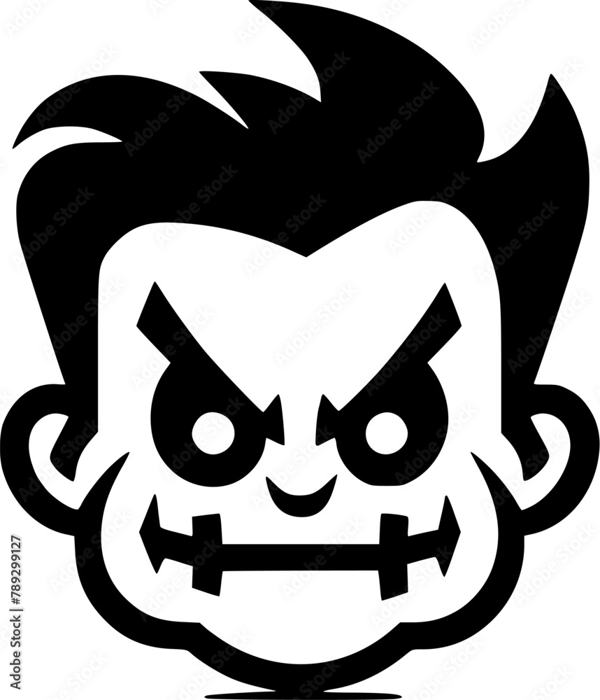 Fototapeta premium Halloween | Minimalist and Simple Silhouette - Vector illustration