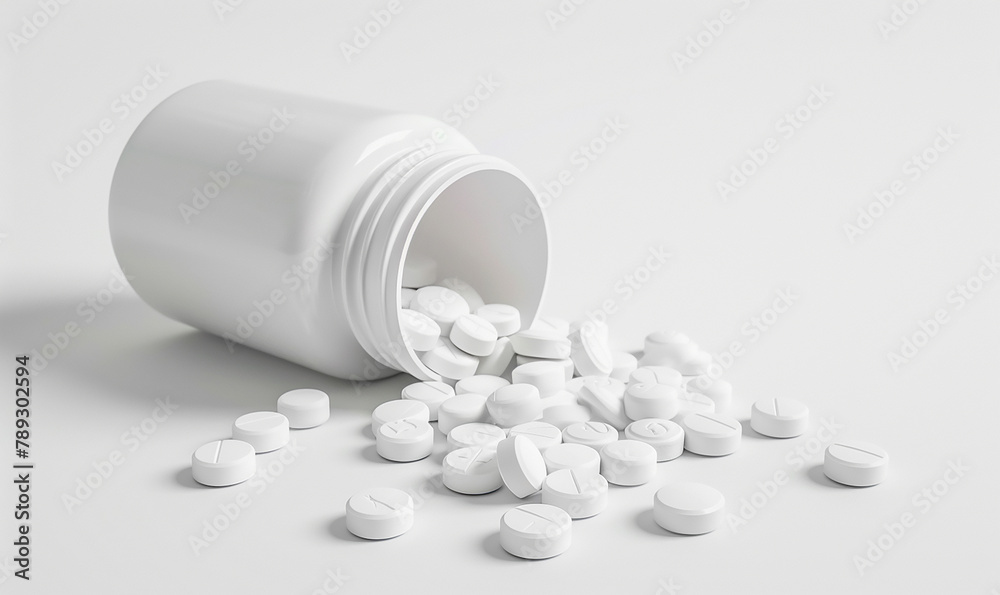 Pouring medicines, vitamins, soft gelatin capsules and dietary supplements Pharmaceutical industry concepts. Pharmacy, drug store, health care. Pouring medicines, vitamins, soft gelatin capsules and dietary supplements Pharmaceutical industry concepts. Pharmacy, drug store, health care.