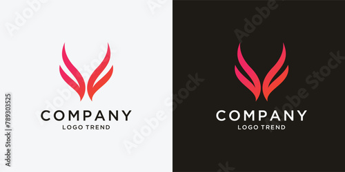 Initial letter F logo design Inspiration