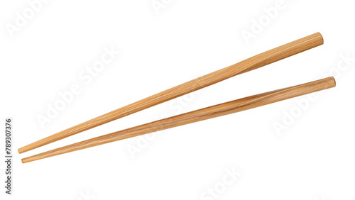 Wooden chopsticks design element