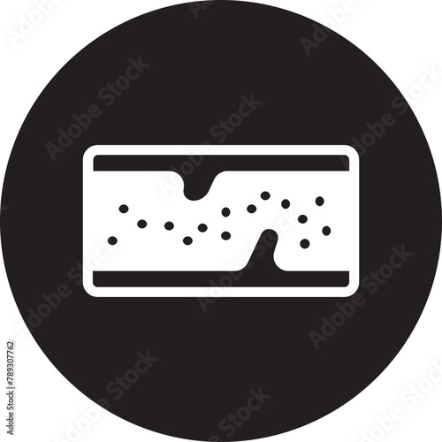 thrombosis glyph icon