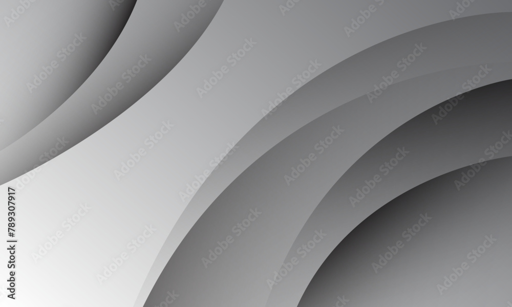 Abstract white and gray background. Eps10 vector