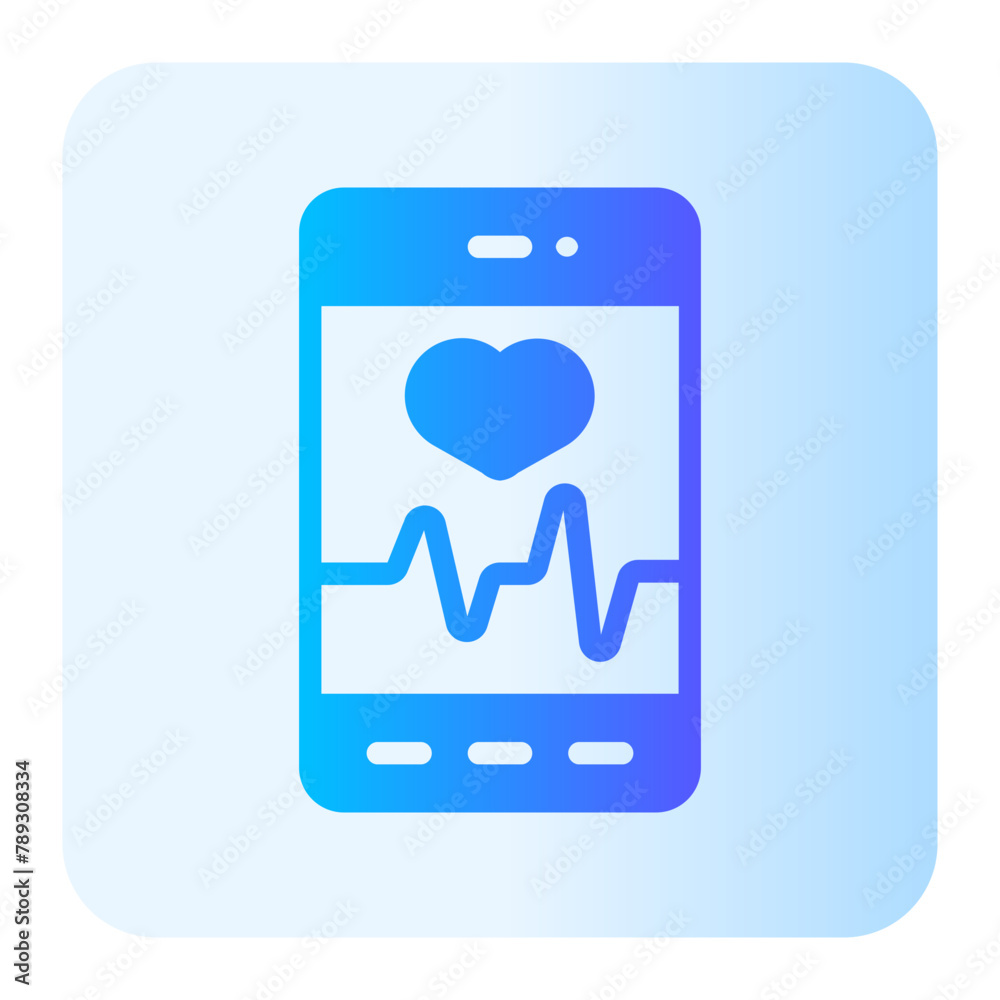 health app gradient icon health app gradient icon