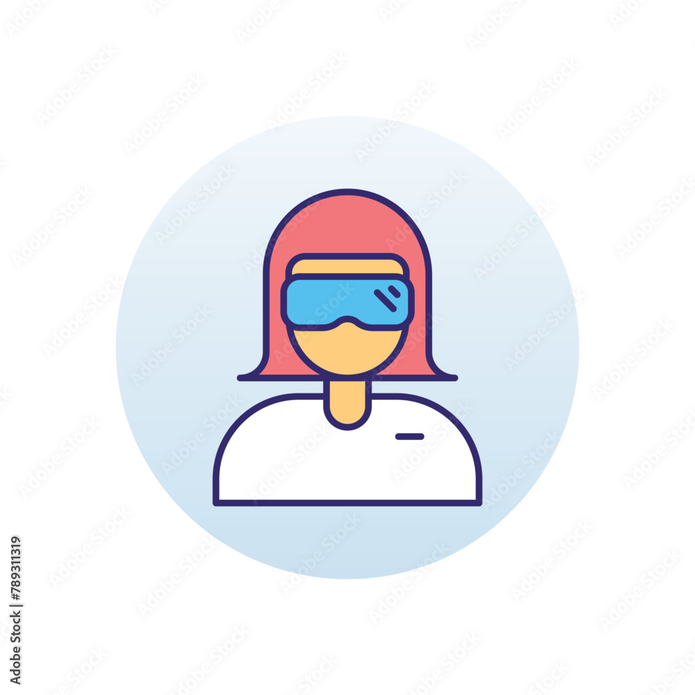Scientist vector icon Scientist vector icon