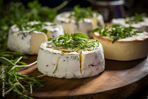 Boursin Cheese on a farmers market stand