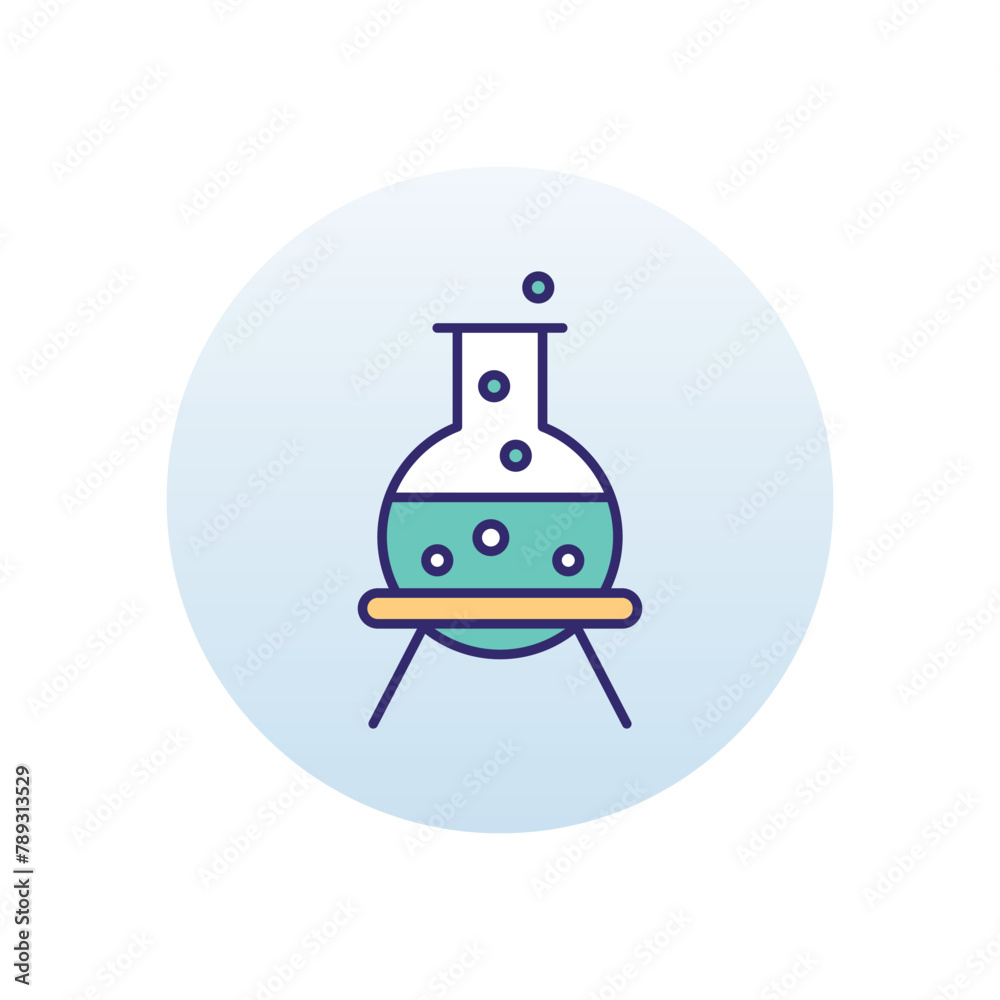 Chemistry vector icon Chemistry vector icon