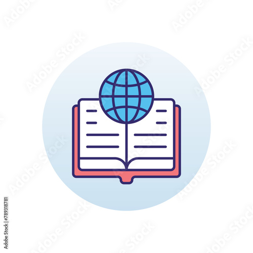 Encyclopedia vector icon